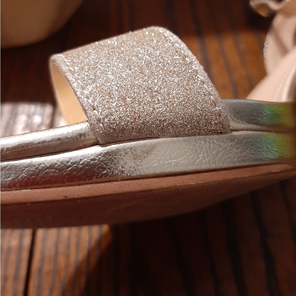 Size 7 Dream Pairs Gold Glitter Stecy-1 Open Toe High Heel Dress Sho… - Picture 8 of 8